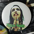 Marilyn Manson - Pin / Badge - Marilyn Manson Button