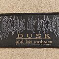 Cradle Of Filth - Patch - Cradle Of Filth Patch - Dusk and Her Embrace Stripe