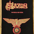 Saxon - Patch - Saxon Backpatch - Wheels Of Steel