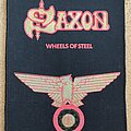 Saxon - Patch - Saxon Backpatch - Wheels Of Steel