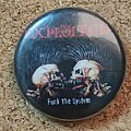 The Exploited - Pin / Badge - The Exploited Button - Fuck The System