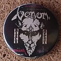 Venom - Pin / Badge - Venom Button -  Seven Dates Of Hell Tour