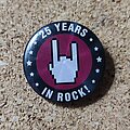 EMP - Pin / Badge - EMP Button - 25 Years In Rock