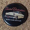 Social Distortion - Pin / Badge - Social Distortion Button - Kustom Made Rock N Roll