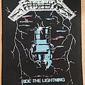 Metallica - Patch - Metallica Backpatch - Ride The Lightning