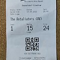 Mötley Crüe - Other Collectable - Mötley Crüe Cinestar Ticket - The Retaliators