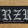 Burzum - Patch - Burzum Patch - Logo Stripe