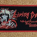 Living Death - Patch - Living Death Patch - Metal Revolution Tour 85/86