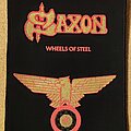 Saxon - Patch - Saxon Backpatch - Wheels Of Steel