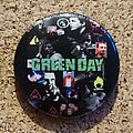 Green Day - Pin / Badge - Green Day Button - Collage
