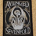 Avenged Sevenfold - Patch - Avenged Sevenfold Patch - Winged Skeletton