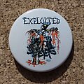 The Exploited - Pin / Badge - The Exploited Button - Jesus Is Dead