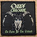 Ozzy Osbourne - Patch - Ozzy Osbourne Patch - No Rest For The Wicked