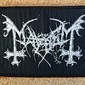 Mayhem - Patch - Mayhem Patch - Silver Logo