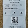 Mötley Crüe - Other Collectable - Mötley Crüe Cinestar Ticket - The Retaliators