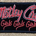 Mötley Crüe - Patch - Mötley Crüe Patch - Girls Girls Girls