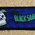 Black Sabbath - Patch - Black sabbath Patch - Skull stripe