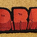 D.R.I. - Patch - D.R.I. Patch - Logo Shape