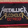 Metallica - Patch - Metallica Patch - Alcoholica 100° Proof