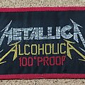 Metallica - Patch - Metallica Patch - Alcoholica 100° Proof