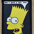 The Simpsons - Patch - The Simpsons Patch - Don't Have A Cow, Man!