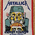 Metallica - Patch - Metallica Patch - Crash Curse In Brain Surgery