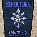 Sepultura - Patch - Sepultura Patch - Chaos A.D.