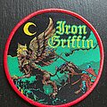 Iron Griffin - Patch - Iron Griffin - Patch, Red Border