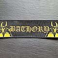 Bathory - Patch - Bathory - Bathory - Strip Patch, Black Border