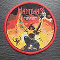 Manowar - Patch - Manowar - The Triumph of Steel - Patch, Red Border