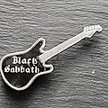 Black Sabbath - Pin / Badge - Black Sabbath - Guitar - Pin