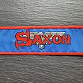 Saxon - Patch - Saxon - Wheels of Steel - Patch, Red Border