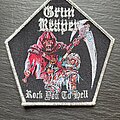 Grim Reaper - Patch - Grim Reaper - Rock you to Hell - Patch, Silver Border