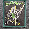 Motörhead - Patch - Motörhead - Bomber - Patch, Green Border