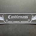 Candlemass - Patch - Candlemass - Epicus Doomicus Metallicus - Strip Patch, White Border