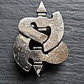 Saxon - Pin / Badge - Saxon - Logo Poker / Rox - Pin