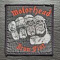 Motörhead - Patch - Motörhead - Iron Fist - Patch, Black Border