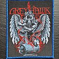 Greyhawk - Patch - Greyhawk - Steelbound - Patch, Blue Glitter Border