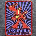 Ashbury - Patch - Ashbury - Rocker - Patch, Red Metallic Border