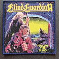 Blind Guardian - Patch - Blind Guardian - Follow the Blind - Patch, Blue Border