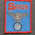 Saxon - Patch - Saxon - Wheels of Steel - Patch, Red Border