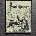 Sacred Outcry - Patch - Sacred Outcry- Damned for all Time - Patch, Black Border