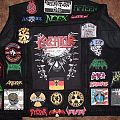 Slayer - Battle Jacket - Black denim vest (work in progress)