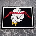 Metallica - Patch - METALLICA - Pushead Skull - Rubber Patch