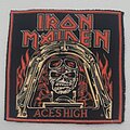 Iron Maiden - Patch - Iron Maiden Rubber Aces High patch