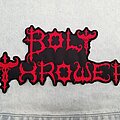 Bolt Thrower - Patch - Bolt Thrower - Logo Backshape
