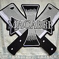 Macabre - Patch - Macabre - Knives Logo Backpatch