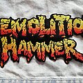 Demolition Hammer - Patch - Demolition Hammer - Logo Backshape