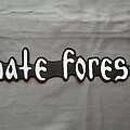 Hate Forest - Patch - Hate Forest - Logo Backshape