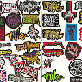 Napalm Death - Patch - Napalm Death Small Embroidered Patches - "N"